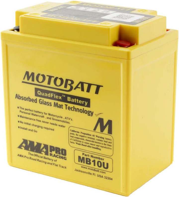 MOTOBATT AGM Batterie MB10U 14,5 Ah