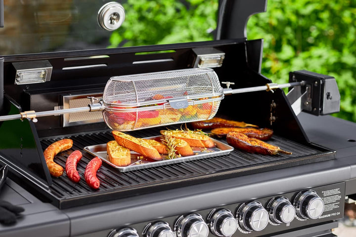RÖSLE Barbecue Universalschale, Hochwertige Edelstahlschale zum Marinieren, Servieren oder als Tropf
