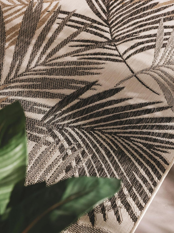 benuta Nest Teppich Cleo - Kunstfaser - Outdoor geeignet - Rechteckig & im Style:  Botanicals & Flor