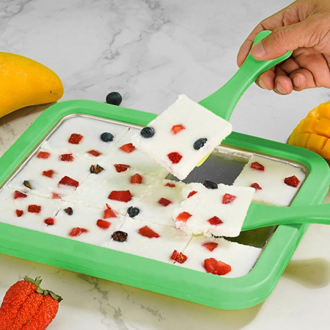 Eabdice Eisplatte Eis Rolls zum Eis Machen DIY, Eisplatte zum eis machen, Rolled Ice Cream Maker, mi