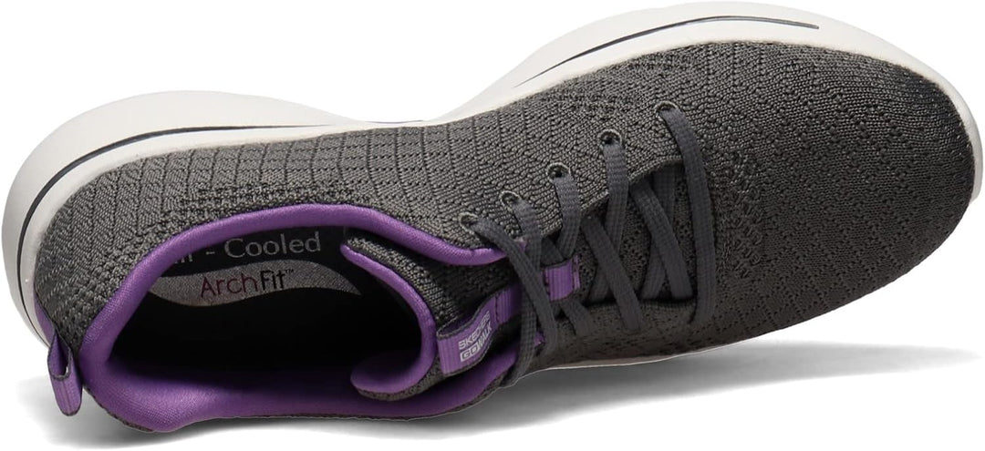 Skechers Women's Go Walk Arch Fit Unify Sneaker 35 EU Grau, 35 EU Grau