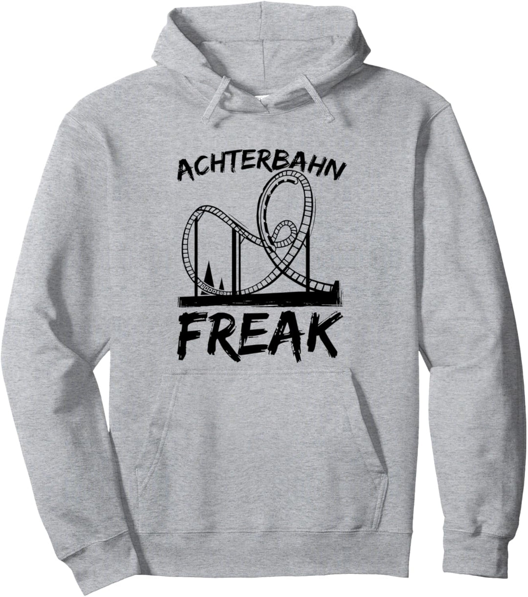 Achterbahnfreak Achterbahn Pullover Hoodie