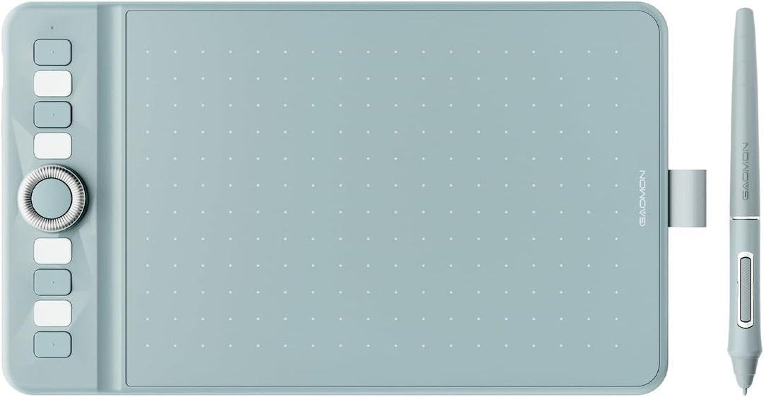 GAOMON WH851 Drahtloses Grafiktablett, Batteriefreier AP519 Digitaler Stift, 8 Programmierbare Druck