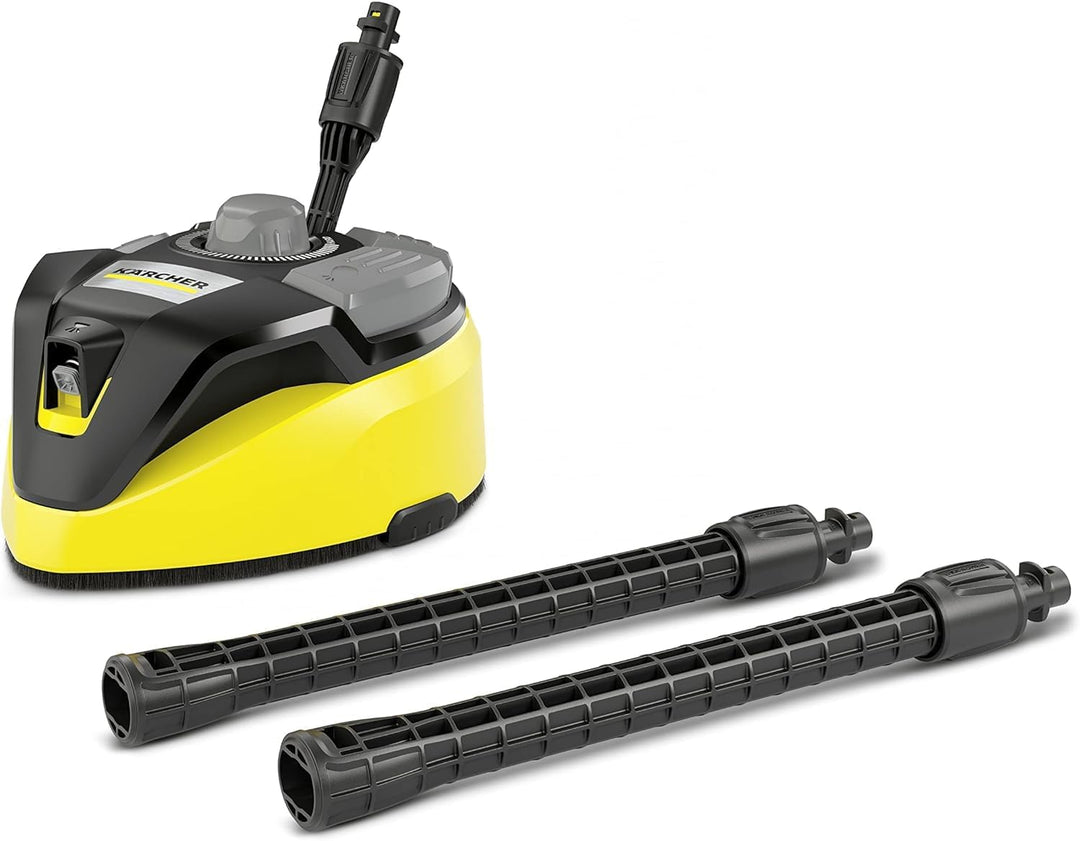 Kärcher Flächenreiniger T-Racer T 7 Plus (Spritzwasserschutz, Zwei Flachstrahldüsen) & WB 60 weiche