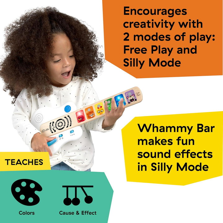 Baby Einstein, Hape, Strum Along Songs Magic Touch Holzspielzeug, Musikspielzeug Gitarre aus Holz, E