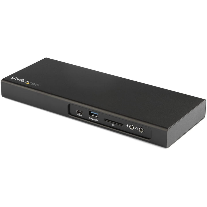 StarTech.com Dual 4K Thunderbolt 3 Dockingstation - PCIe M.2 - SD 4.0 Kartenleser - 3x USB Ports - T
