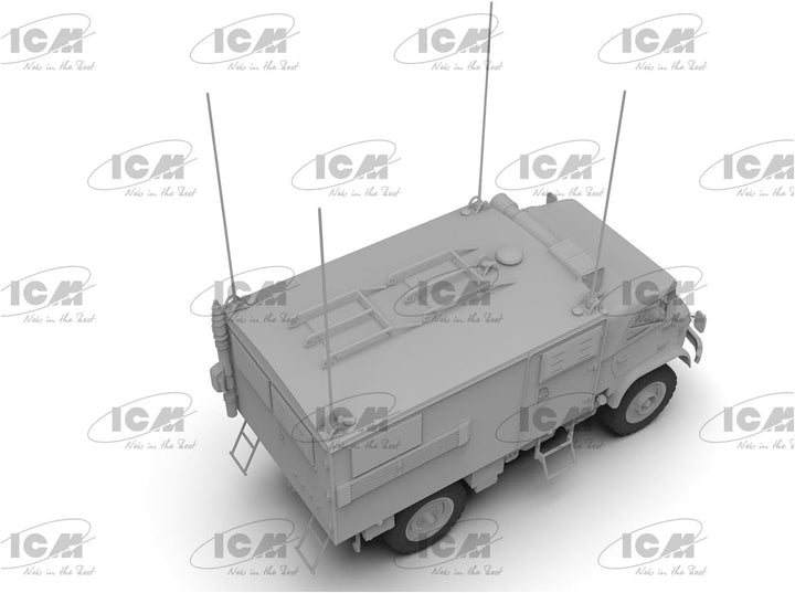 ICM ICM35137 Unimog S 404, Schwarz