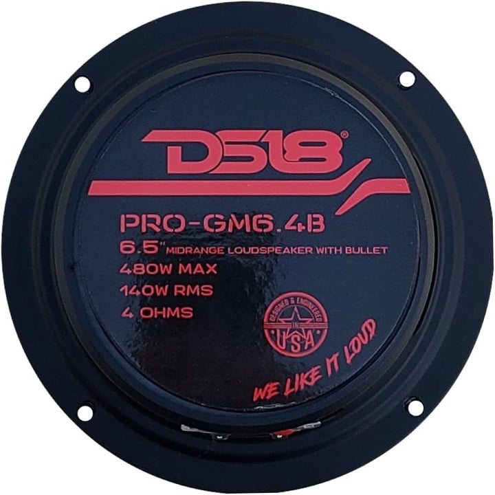 1 MIDRANGE kompatibel mit DS18 PRO-GM6.4B 16,5 cm 165 mm 6,5" Durchmesser 140 watt rms und 480 watt