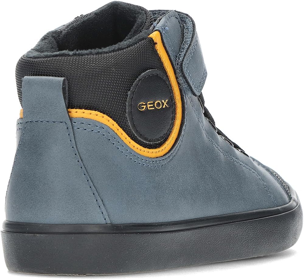 Geox Jungen J Gisli Boy FSneaker 29 EU Avio Yellow, 29 EU Avio Yellow
