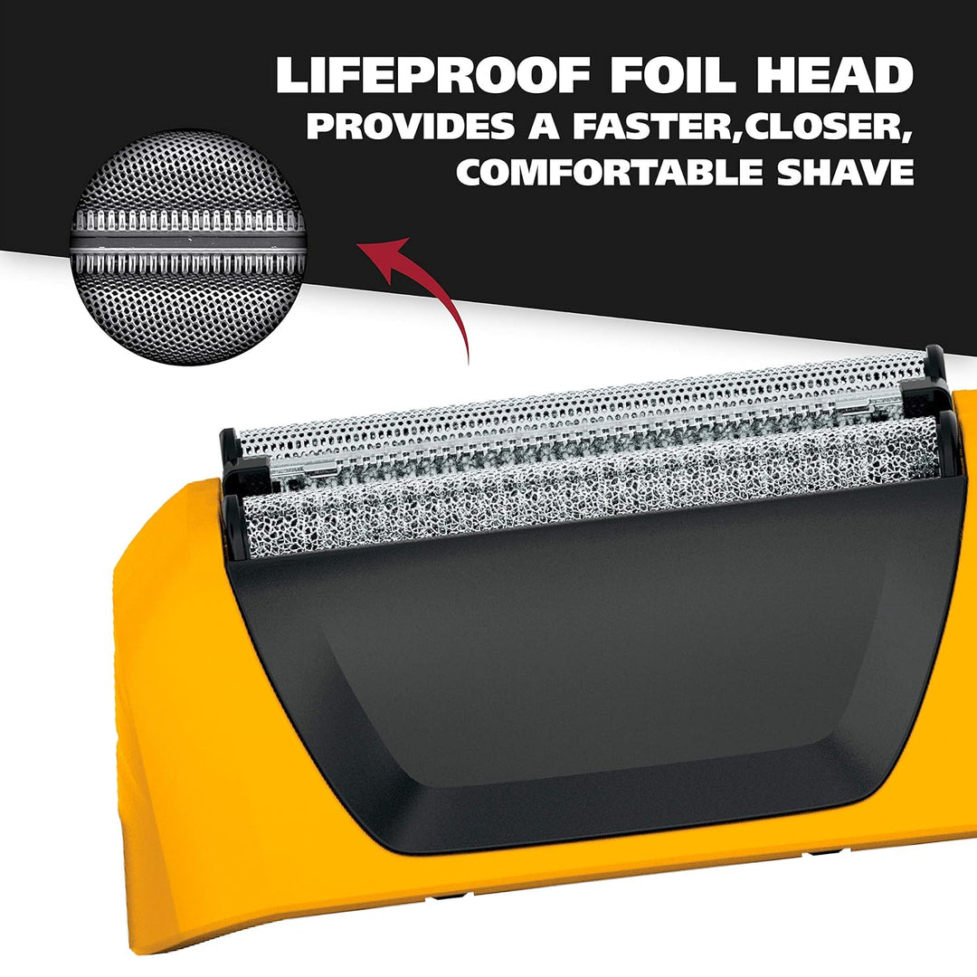 Wahl Lifeproof Rasierfolie und Cutter Ersatz, Glatter Scherkopf, Elektrorasierer Ersatzköpfe, Lifepr