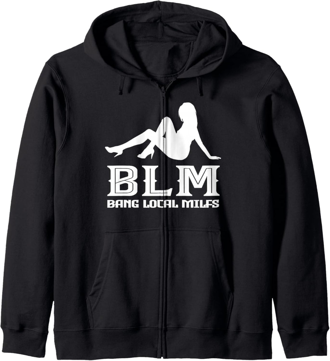 Lustiger Bang Local Milfs sarkastischer Humor für Erwachsene Kapuzenjacke