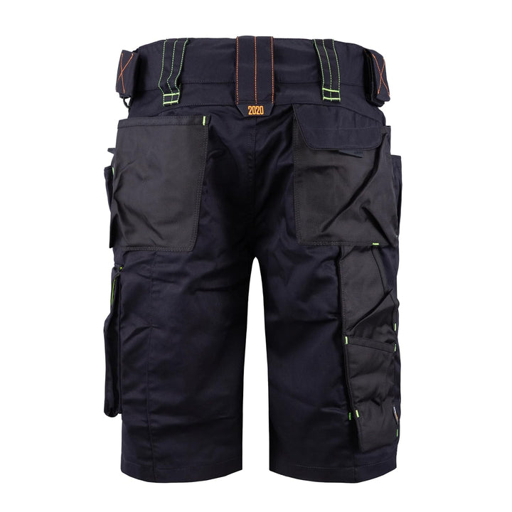 Engelbert Strauss SHORTS e.s.motion 2020, Black/Yellow, Size 52 52 Schwarz, 52 Schwarz