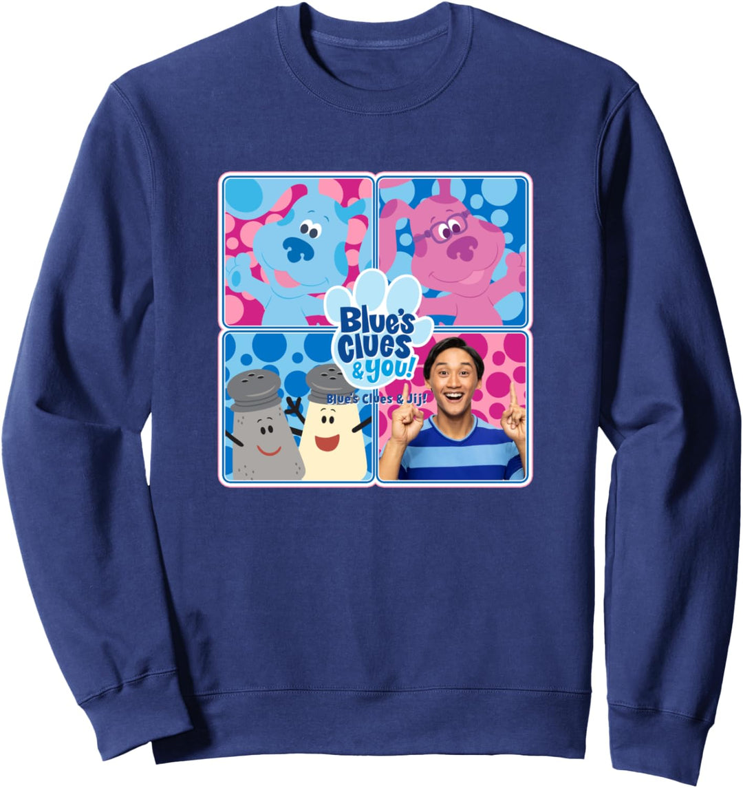 Blue's Clues & You Character Box Up Sweatshirt