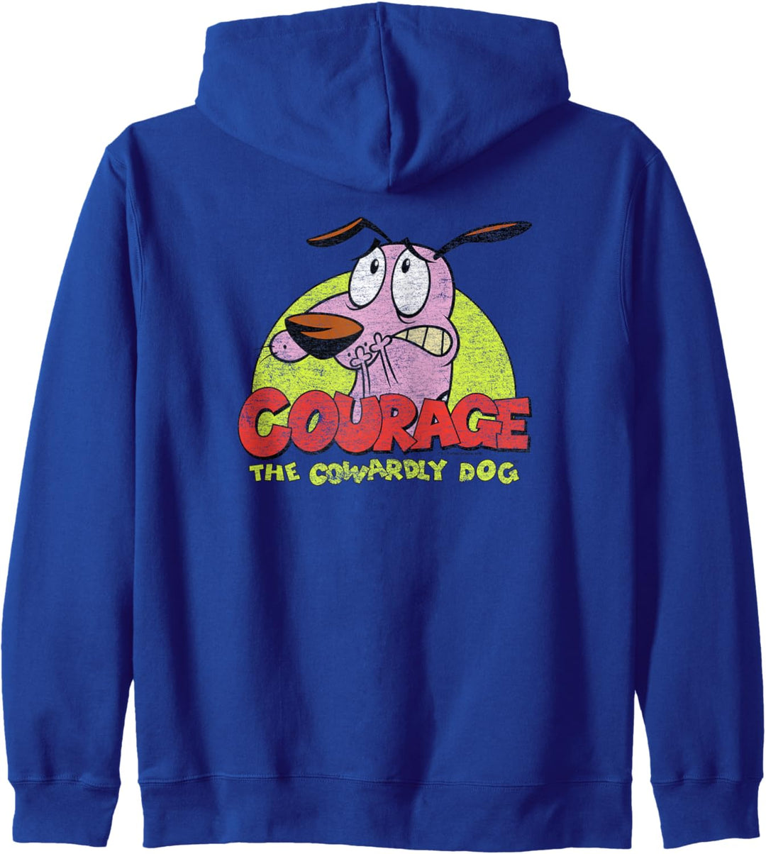 Courage the Cowardly Dog Colorful Courage Kapuzenjacke