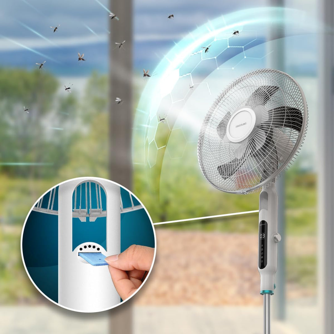Cecotec Standventilator EnergySilence 1040 SmartExtreme. 16" mit 28 W und DC-Motor, 24 Geschwindigke