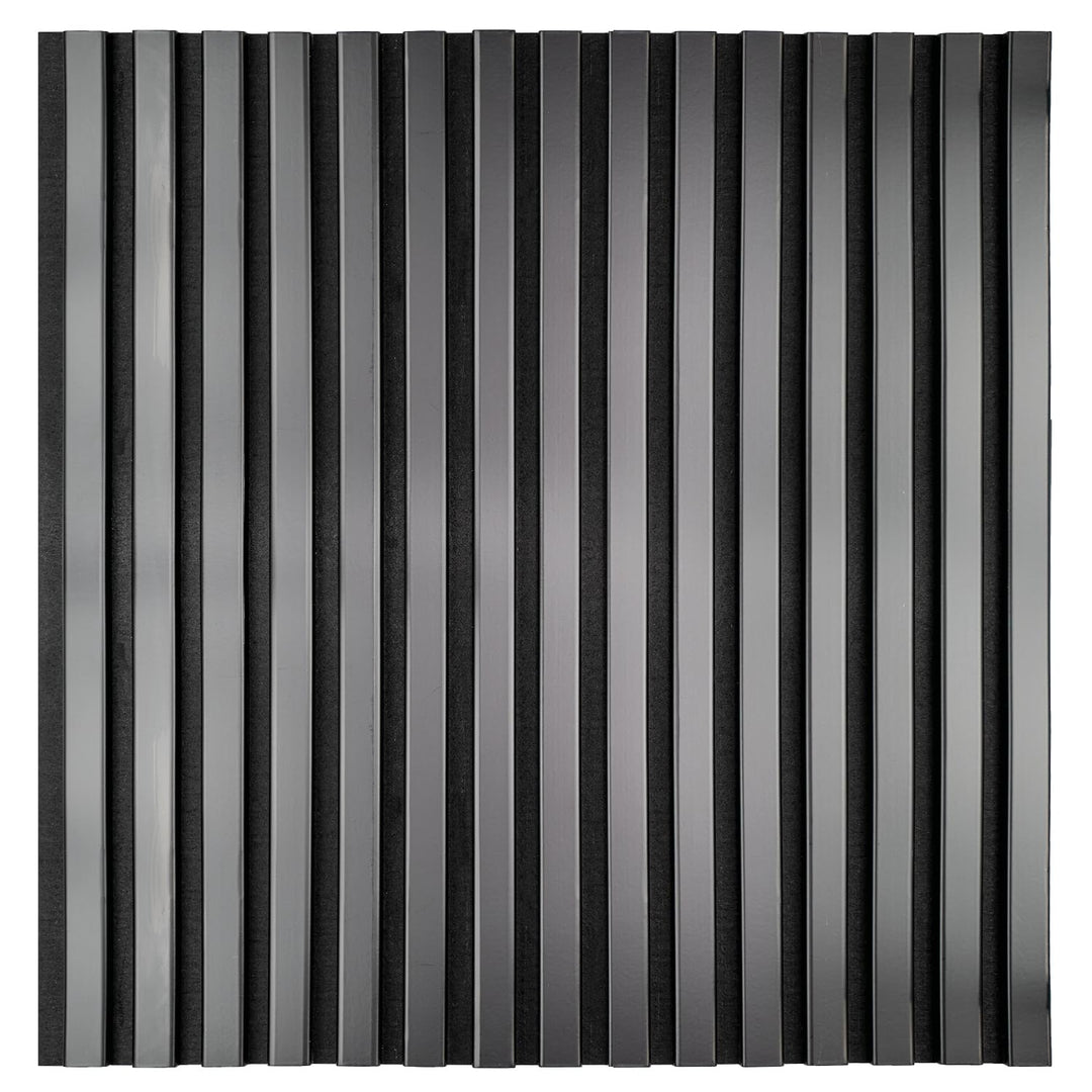 KAISER plastic® Akustikpaneele | Farbe: schwarz | Wandpaneele in verschiedenen Formaten | Deko Wohnz