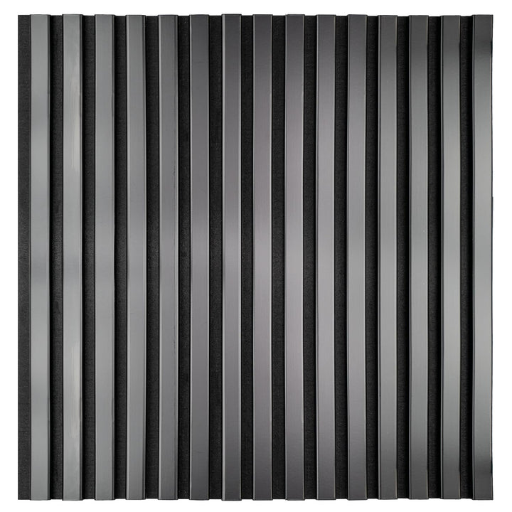 KAISER plastic® Akustikpaneele | Farbe: schwarz | Wandpaneele in verschiedenen Formaten | Deko Wohnz
