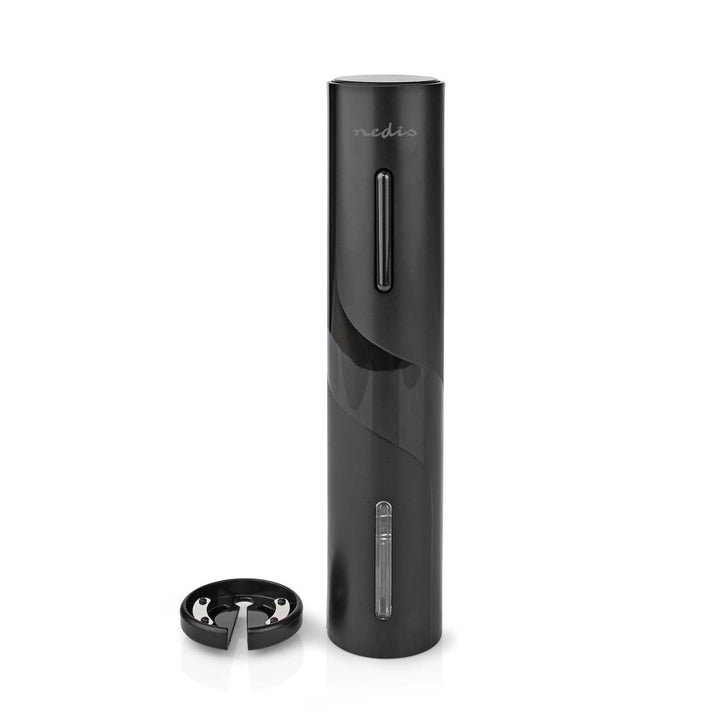 Nedis Elektronischer Weinöffner | ABS/Aluminium | Schwarz