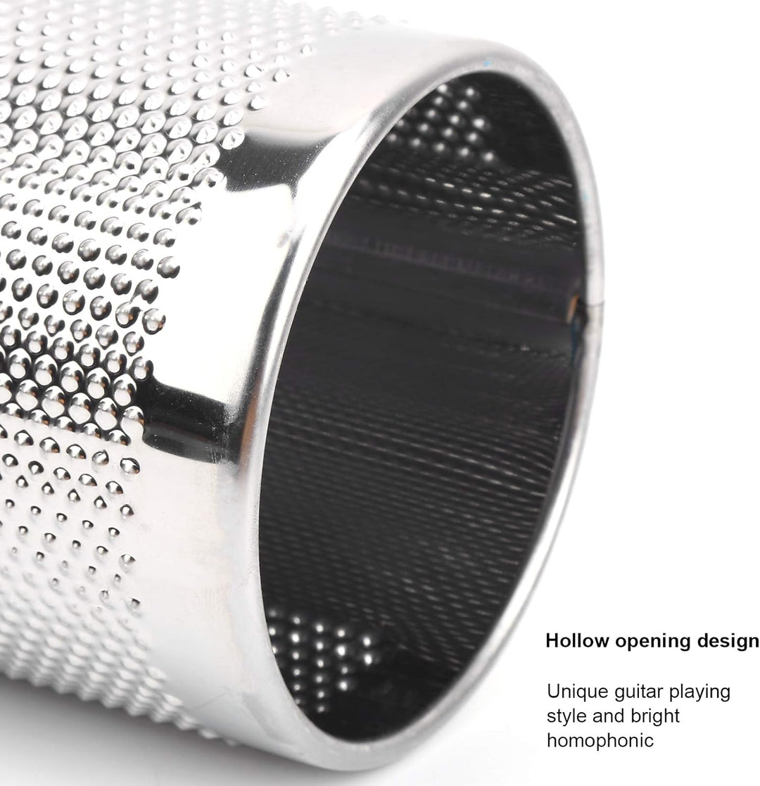 Metal Guiro Shaker mit Scraper Music Teaching Aids Percussion Instrument