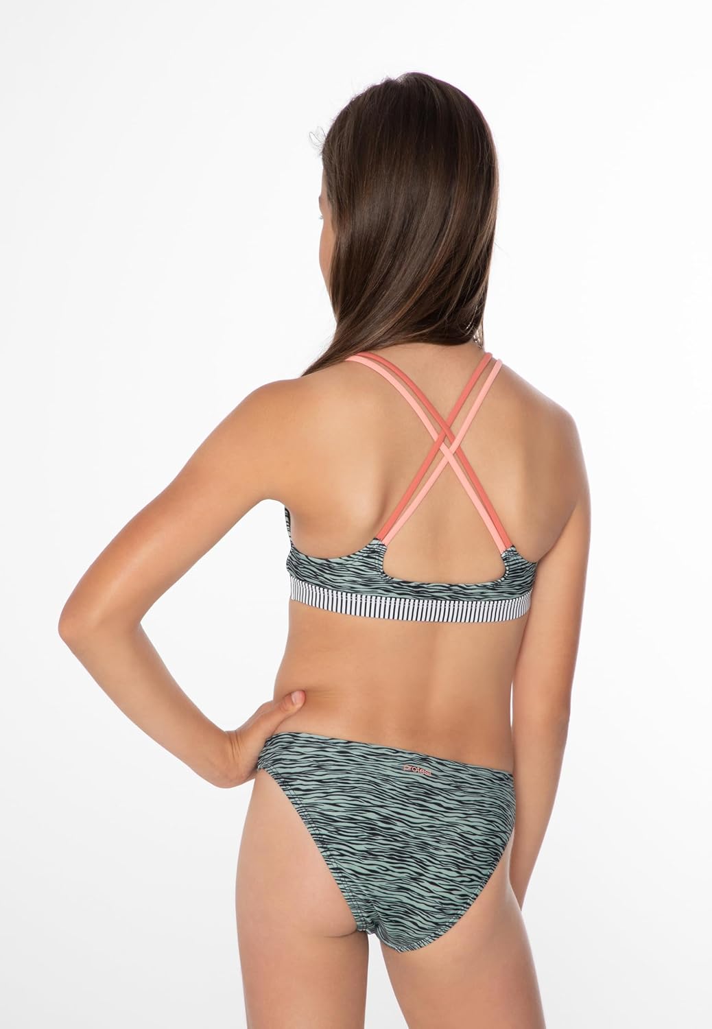 Protest Mädchen Triangel-Bikini PRTEVA JR 128 Green Baygreen, 128 Green Baygreen