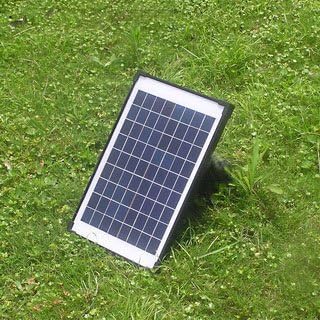 Agora-Tec® AT-10W Solar Teichpumpe 10 Watt, Hmax.: 600l/h Fontainenhöhe: 1,00m für Gartenteich oder