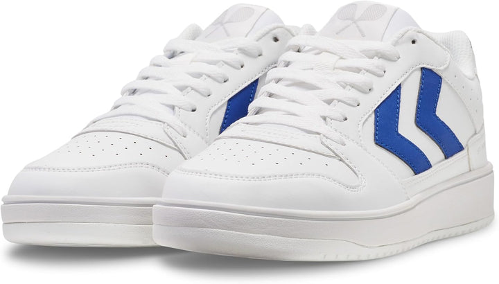 hummel Schnürsenkel Sneaker St. Power Erwachsene 40 EU White Blue, 40 EU White Blue
