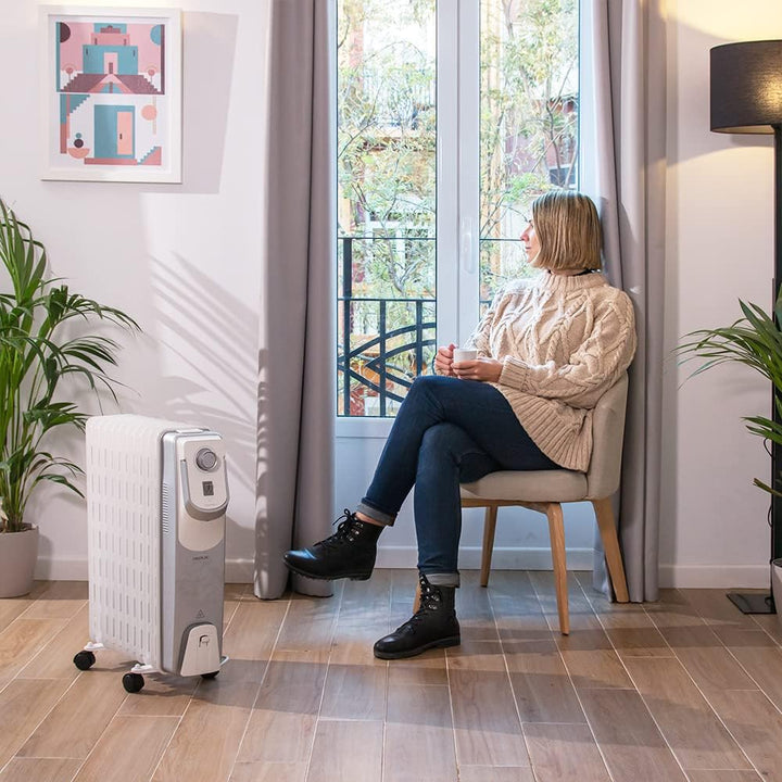Cecotec Ölkühler ReadyWarm 11000 Space 360º. 11 Modulen, 2500 W, 360º-Technologie, 3 Leistungsstufen