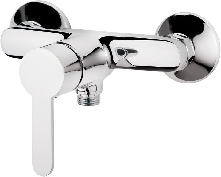 'aquaSu® Einhandmischer Jetmix Style für Brause | Chrom | Wasserhahn | Einhebelmischer | Armatur | M