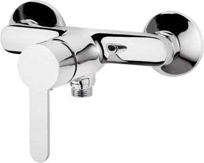 'aquaSu® Einhandmischer Jetmix Style für Brause | Chrom | Wasserhahn | Einhebelmischer | Armatur | M