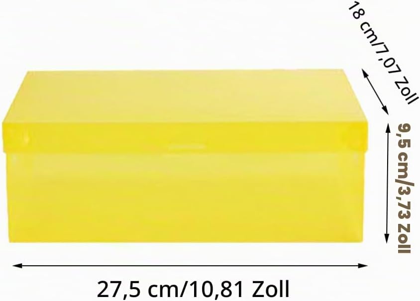 Toyvian 7 StüCk Stapelbare Transparente Schuhboxen Mit Klappdeckel Faltbare Aufbewahrungsboxen Aus R