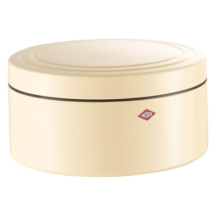 Wesco Classic Line Gebäckdose Stahlblech 24 x 24 x 12.5 cm Mandel, Mandel