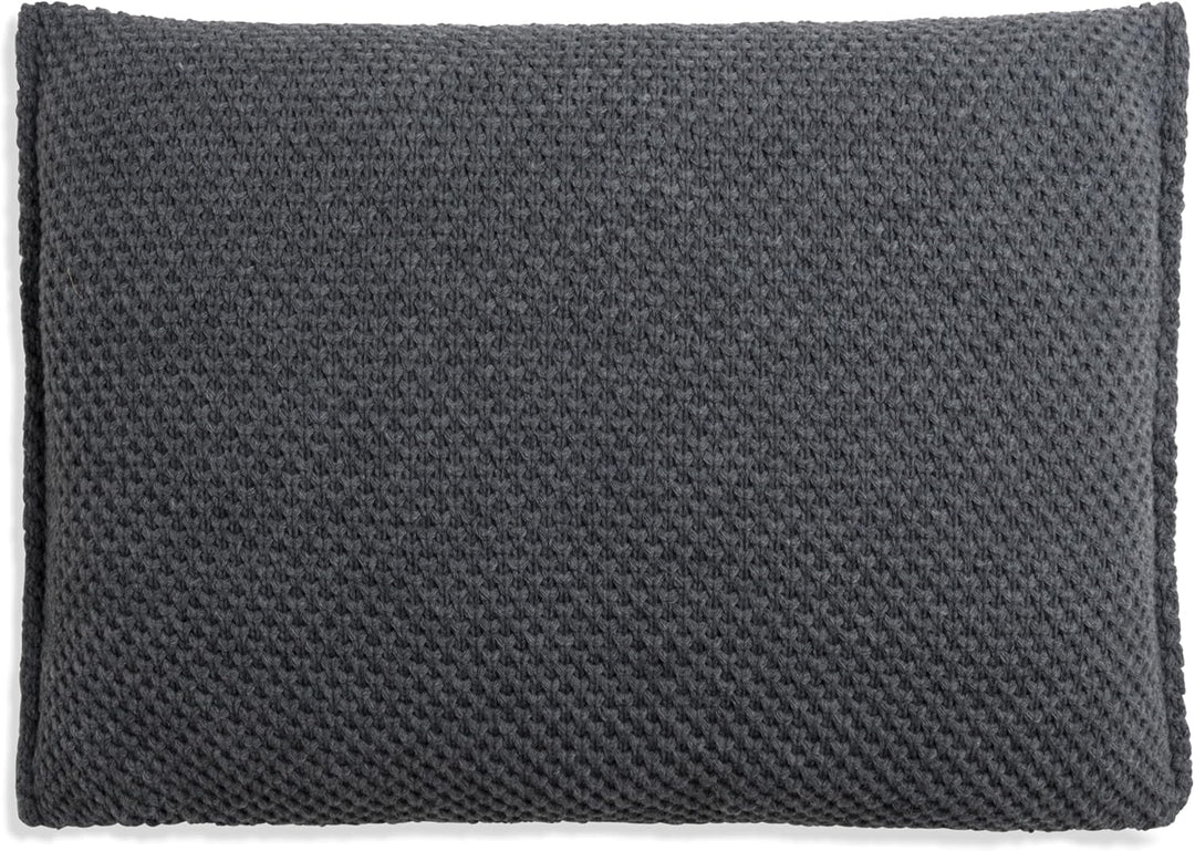 KNIT FACTORY - Lynn Kissen - Anthrazit - 60x40 cm