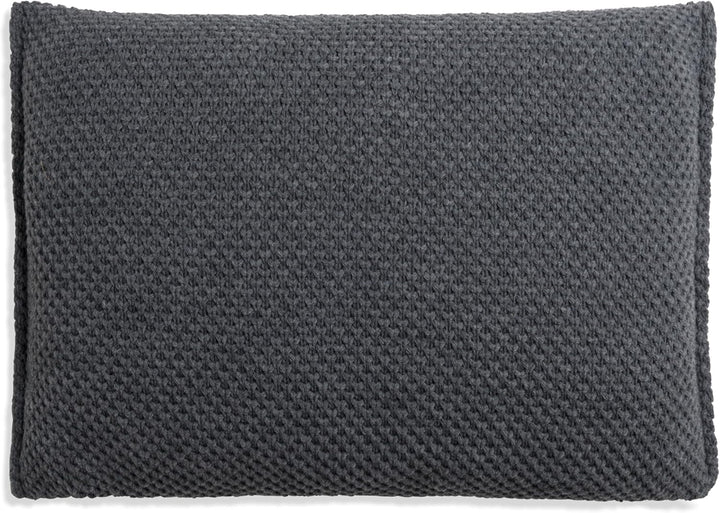 KNIT FACTORY - Lynn Kissen - Anthrazit - 60x40 cm