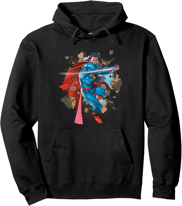 Superman Rock Breaker Pullover Hoodie