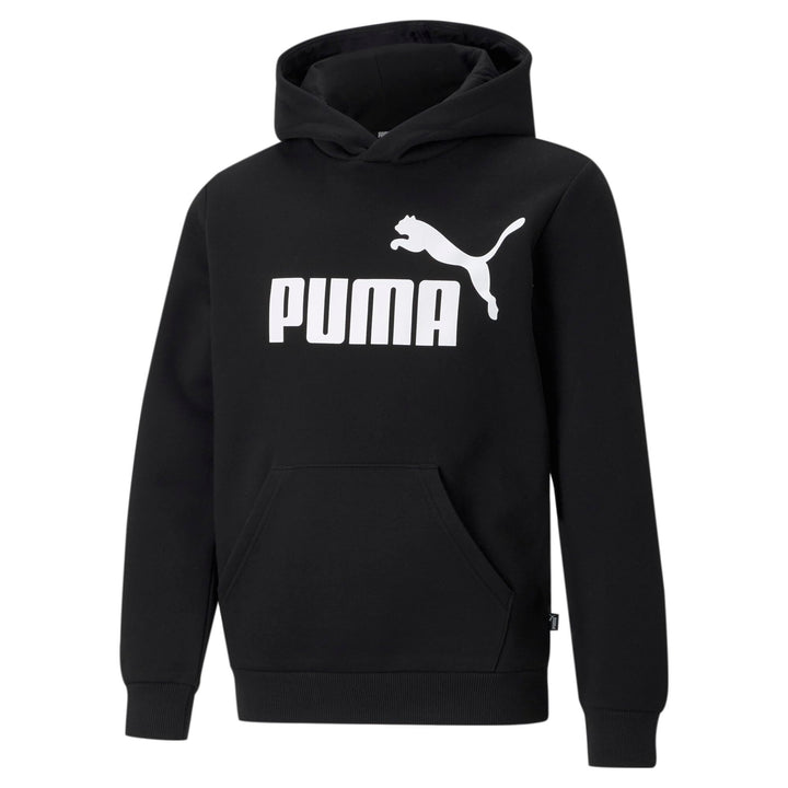PUMA Jungen, ESS Big Logo Hoodie FL B Pullover, Puma Black