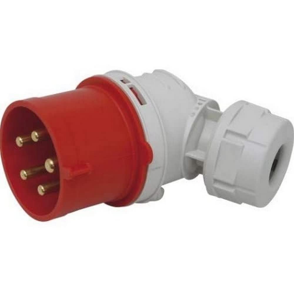 SIROX® CEE-Winkel-Stecker IP 44, 5-polig, 400 V, 6 h Stromstärke 32 A