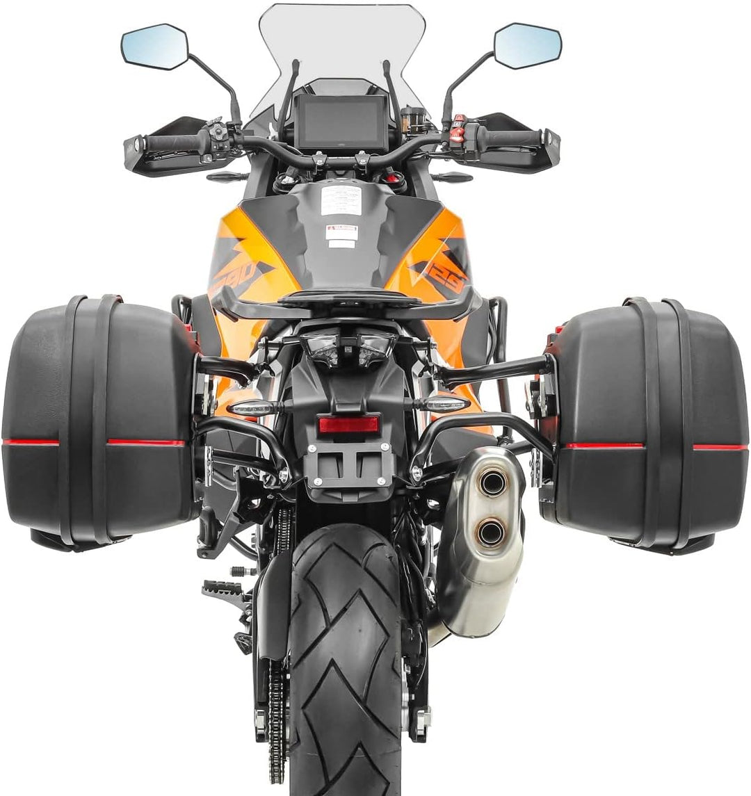 Motorrad Koffer Bagtecs TB8S Seitenkoffer 2x45 Liter + Anbauadapter