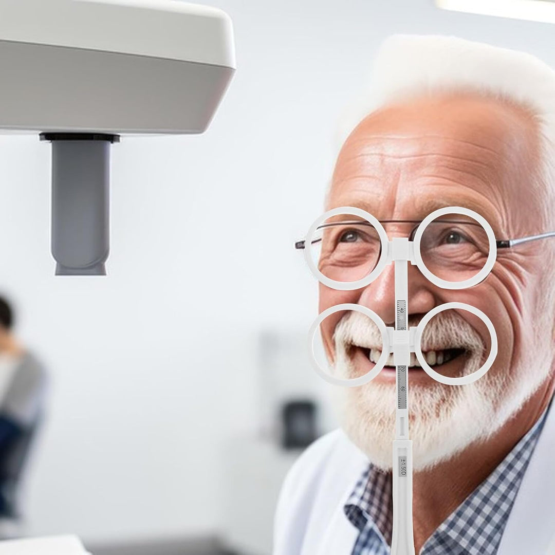 2 Stck Optometrie Flipper Verstellbar für Erwachsene Glaslinsen zur Amblyopie Astigmatismus behandlu