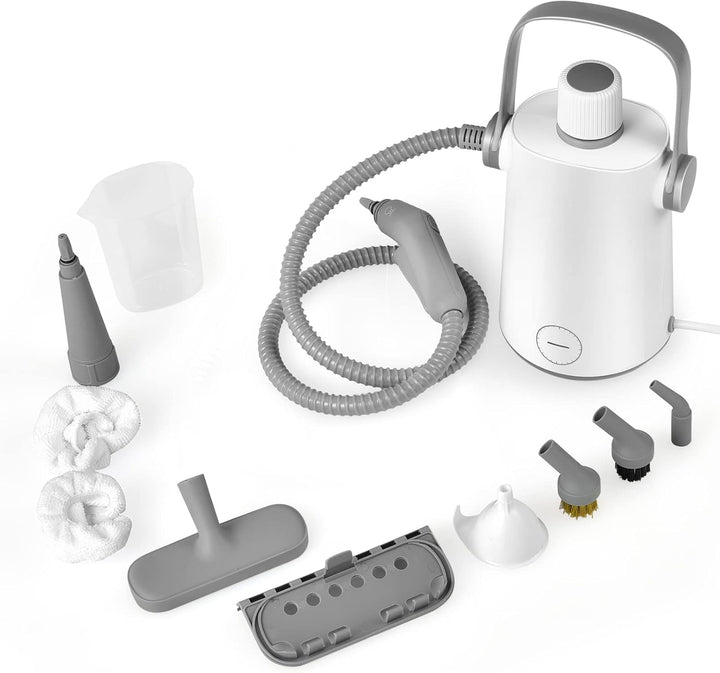 GOPLUS Dampfreiniger Handgerät, 1000W Handdampfreiniger, Aufheizzeit: 3 min., Dampfdruck: Max. 3 bar