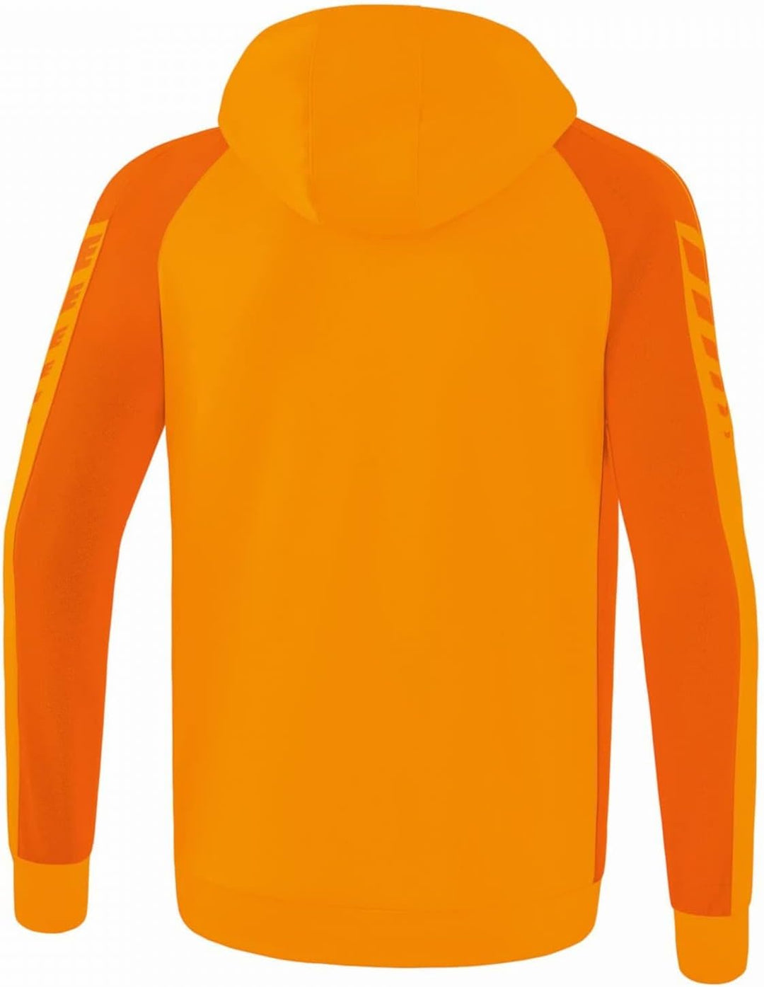 Erima Unisex Kinder Six Wings Trainingsjacke mit Kapuze 116 New Orange/Orange, 116 New Orange/Orange