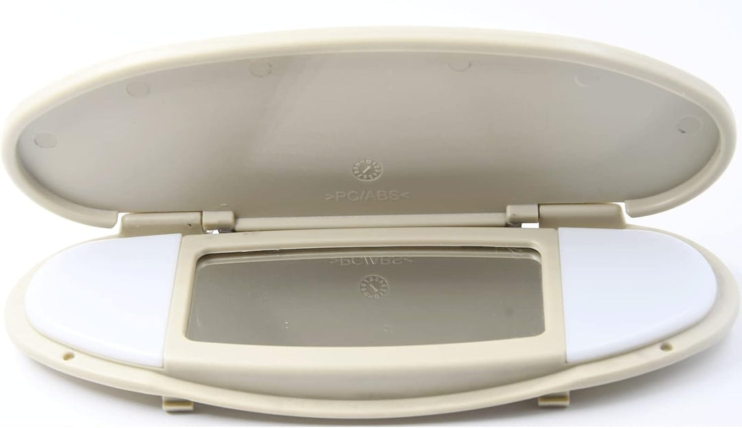 VHEUHZ Sonnenblende Spiegel Mit Abdeckung kompatibel mit BMW Mini Cooper R55 R56 R60 51167316833 (Be