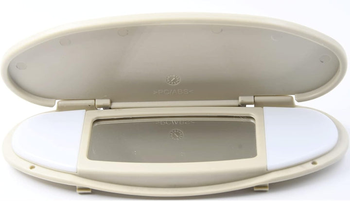 VHEUHZ Sonnenblende Spiegel Mit Abdeckung kompatibel mit BMW Mini Cooper R55 R56 R60 51167316833 (Be