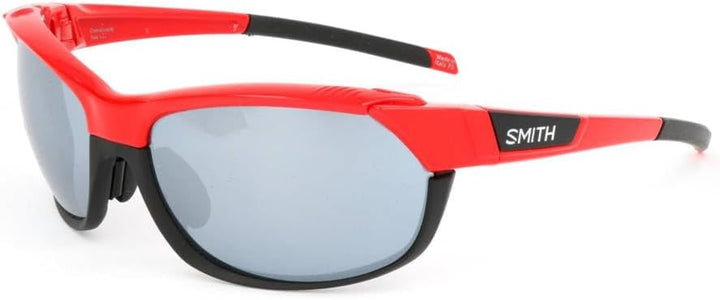 Smith Unisex-Erwachsene Overdrive/N XB LZJ 61 Sonnenbrille, Rot (Cherry Red/Sl Silver)
