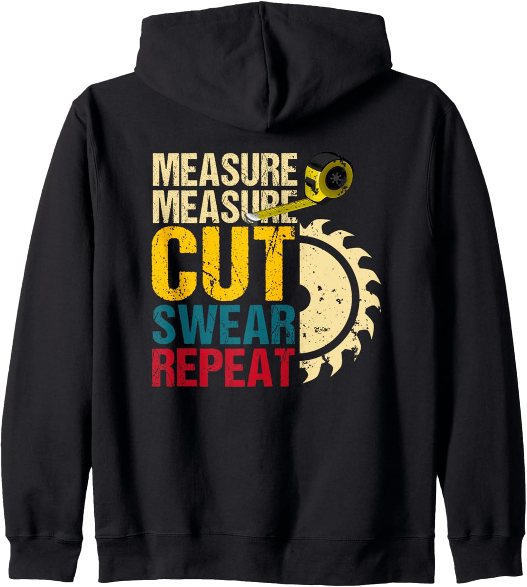 Handwerker Geschenke Design auf der Rückseite der Kleidung Kapuzenjacke