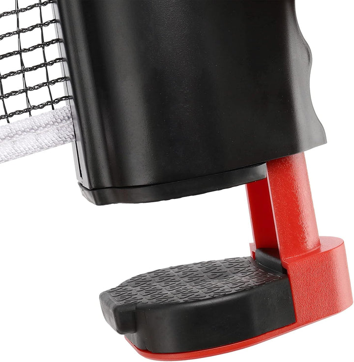 Tischtennis Set mit Netz, 4 Tischtennisschläger, 1 Einziehbarem Tischtennisnetz, 6 Tischtennis Bälle