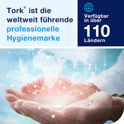 Tork 747400 Waschtuch Advanced 4-lagig / weiche Pflegetücher für die Pflege von Patienten / strapazi