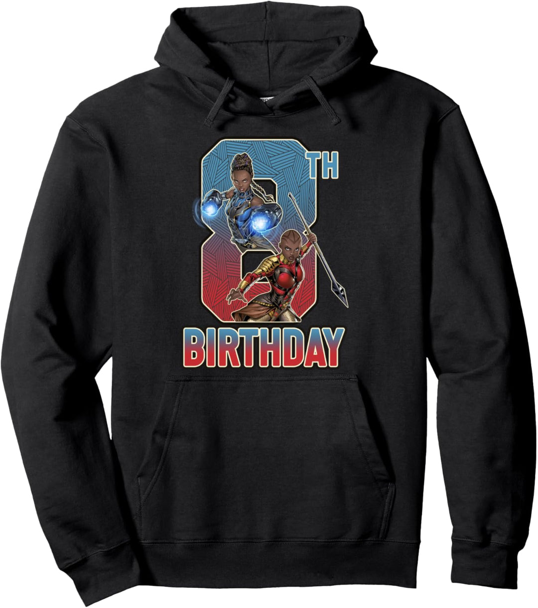 Marvel Shuri and Okoye 8th Birthday Pullover Hoodie
