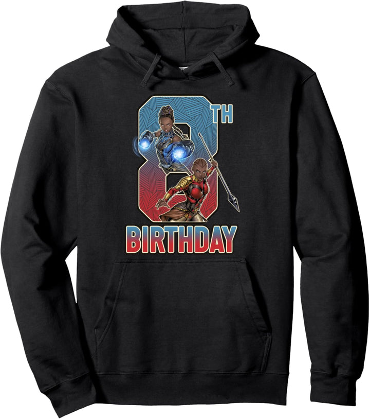 Marvel Shuri and Okoye 8th Birthday Pullover Hoodie