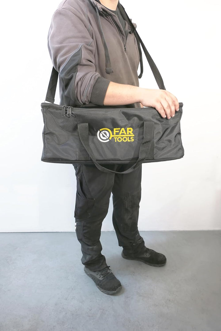 MyREXBAG - Tragetasche und Aufbewahrung, entworfen für den montierten REX120 Renovierer + 6 Bürsten