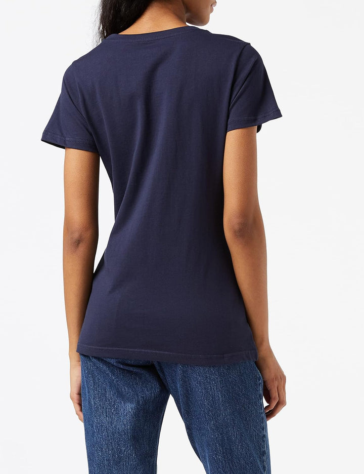 berydale Damen T-Shirt mit Rundhalsausschnitt aus 100% Baumwolle im Multipack M Dunkelblau (3er Pack